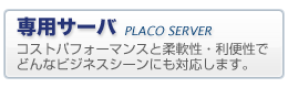 専用サーバ　コストパフォーマンスと柔軟性・利便性でどんなビジネスシーンにも対応します。